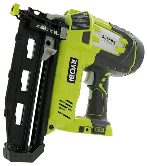 Ryobi P325 One+ 18V Lithium Ion Battery Powered Cordless 16 Gauge ...