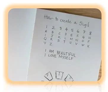 HOW TO MAKE SIGILS | CREATING A SIGIL STEPS BY STEP LIVE ONLINE - THE ...