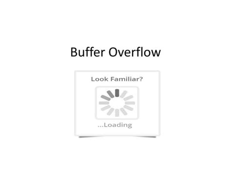 Image result for Buffer Overflow Presentation Slides