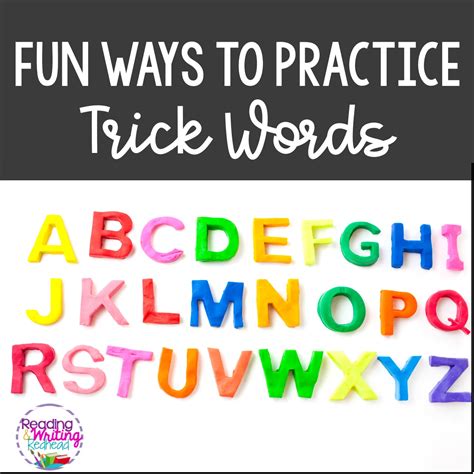 Image result for Trick Words. Example