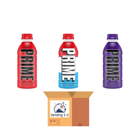 Buy Prime Hydration Drink Variety Pack (16.9oz 12pk) Tropical Punch ...