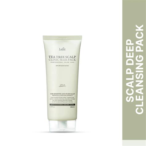 Buy Lador Tea Tree Scalp Clinic Hair Pack (200ml) Online at Best Price ...