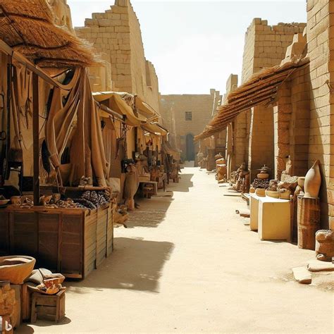 Ancient Egyptian Market Street | Egypt concept art, Ancient egyptian ...