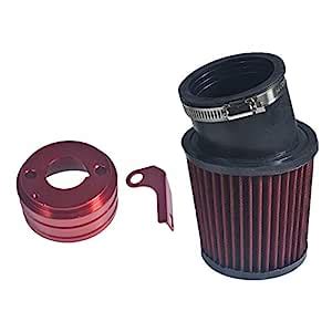 HGC 62mm Inlet Air Filter With Adapter Kit For Predator 212cc 6.5 HP ...