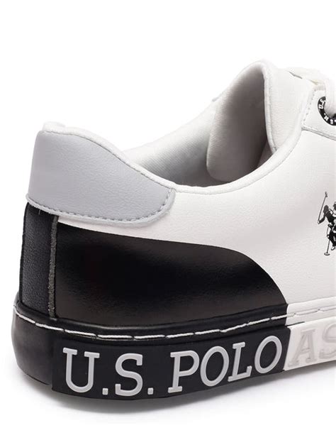 Men Black Central Lacing Solid Planal Sneakers – U.S. Polo Assn. India
