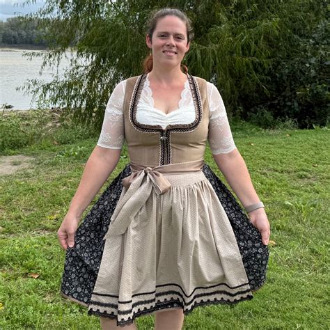 German Traditional Dress For Women Portrait Of A Lady In German