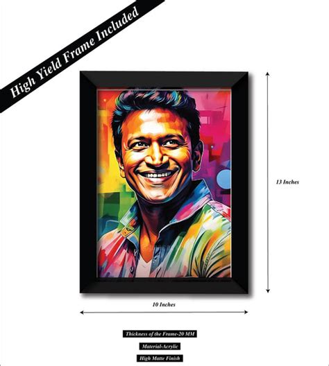 Puneeth Rajkumar I Appu I Kannada Cinema I Wall Poster / Frames ...