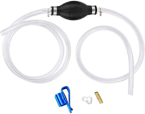 Gasoline Siphon Hose Pump, Hand Siphon Pump for Gasoline Transfer ...