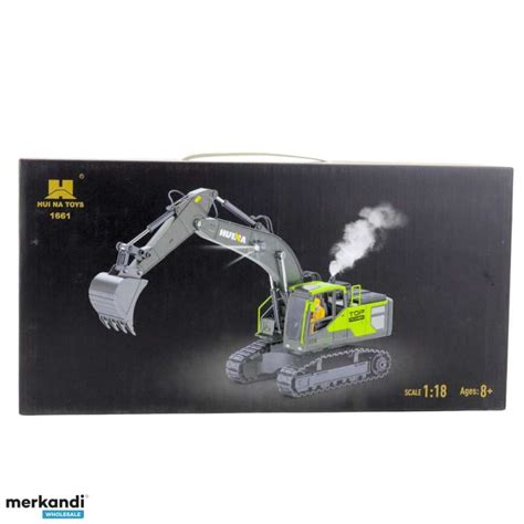 RC Remote Control Crawler Excavator Steam Function Green 1:18 - Poland ...