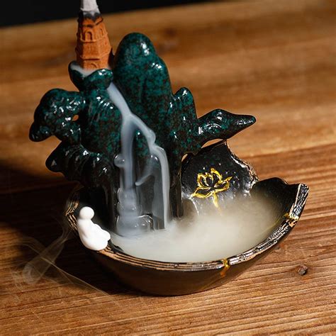 Indoor Decoration, Durable Backflow Burner Magnificent Waterfall-Like ...