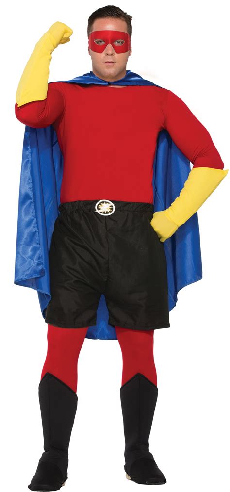 Adult Superman DIY Costume Accessory Red Shirt | $12.99 | The Costume Land