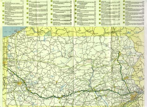 1970's Pennsylvania State Road Maps