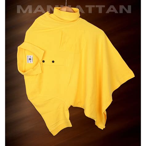 Pure Cotton Polo Pocket T Shirt (Golden Yellow) – Pitshirts