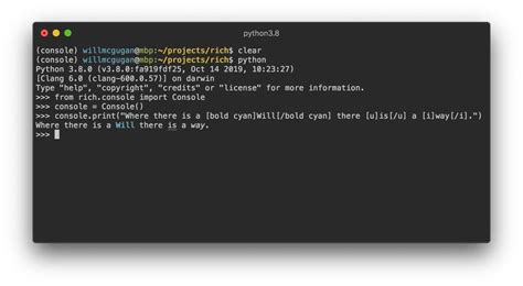 Image result for Cleanest Python CLI Code