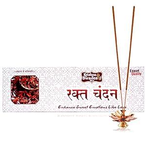 AKHIL BHARTIYA JYOTISH VASTU SANSTHAN RAKT Chandan Incense Stick Pure ...