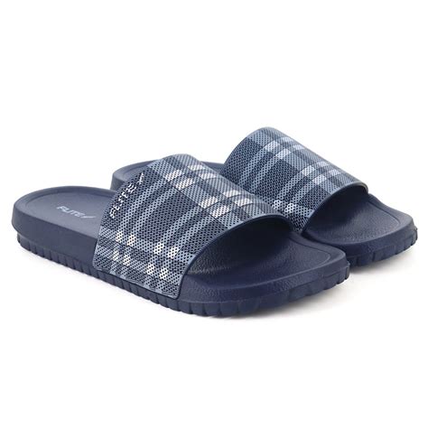 Flite Navy Blue Sandals for Men FL-484 | Sandals & Slippers Online ...