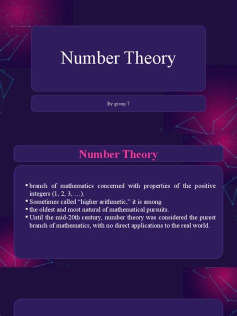 Number Theory | PDF | Number Theory | Numbers