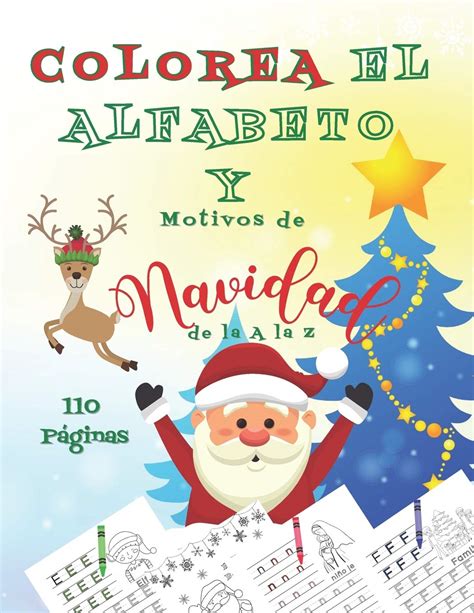 Buy Colorea el Alfabeto y Motivos de Navidad de la A a la Z: Divertidas ...
