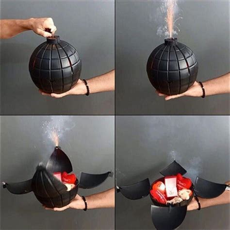 Image result for Exploding Grenade Gift Box