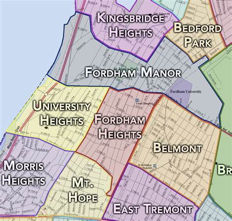 The Neighborhoods In Bronx Ny