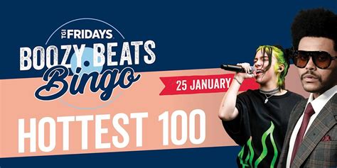 BEATS BINGO - Triple J Hottest 100 [MACQUARIE], TGI Fridays Macquarie ...