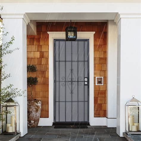 Guardian Security Screen Door-36''x80'' Metal Screen Doors for Front ...