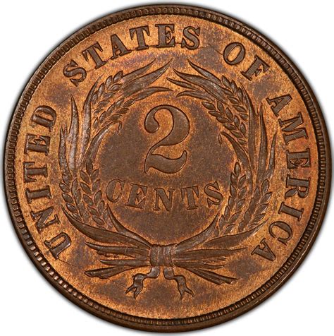 Two Cents 1871, Coin from United States - Online Coin Club