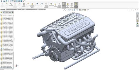 Image result for SolidWorks Model a Small Engine