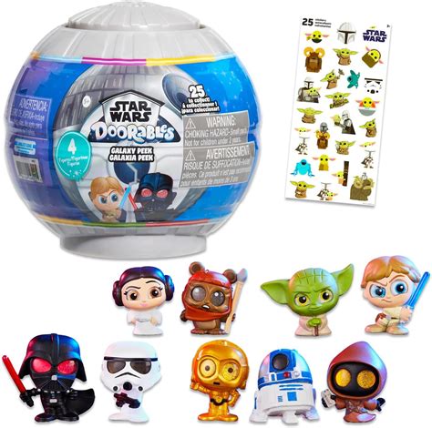 Amazon.com: Disney Star Wars Doorables 5pc Set - 4 Figures in Death ...