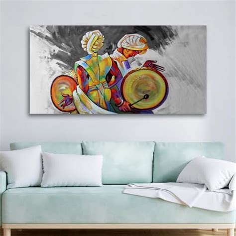 INNOVISION ARTS Abstract Canvas Painting Wall Frame for Living Room ...