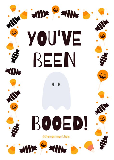 You ve been booed printable you ve been booed kit etsy – Artofit