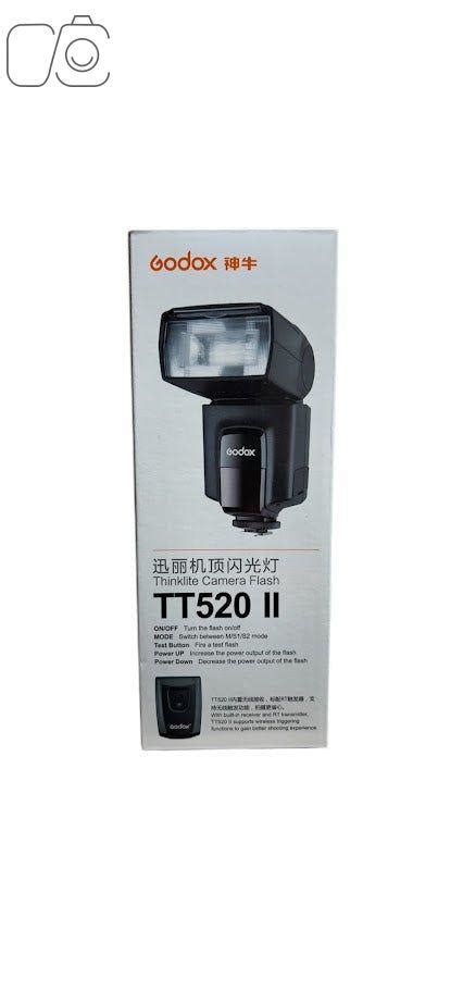 GODOX TT 520 II Camera Flash with Trigger - Perfect Lighting Solution ...
