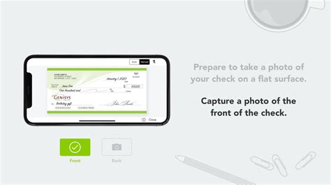 Front And Back Of Check