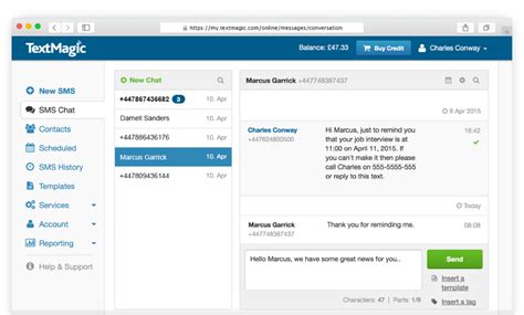 TextMagic Features 的图像结果