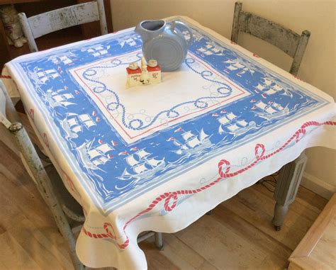 The Beauty Of Vintage Kitchen Tablecloths - Kitchen Ideas
