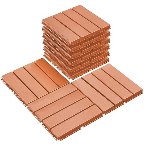Plantex Tiles for Floor-Interlocking Heavy Plastic Tiles/Garden Tile ...