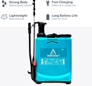 AgroGold MANUAL SPRAY PUMP MACHINE 7 DAY WARRANTY AGRICULTURAL KNAPSACK ...