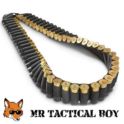 Tactical BOY Shotgun Bandolier 56 Round/Shell Sling 10, 12 and 20 Gauge ...