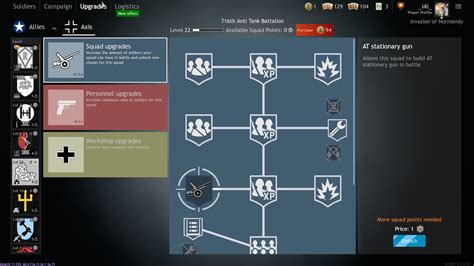 They just update AT Squads, to have there own AT stationary gun to be ...