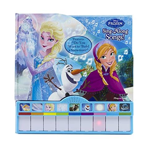 Buy Disney Frozen - Sing-Along Songs! Board Book with Built-In Keyboard ...