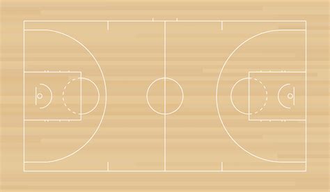 Basketball Court Dimensions Printable