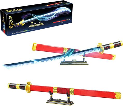 FDEYES 82in Tengen Uzui Sword Building Bricks Set - Samurai India | Ubuy