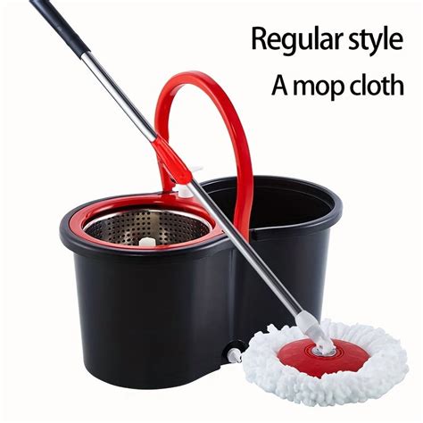 A Set Of Mops, Household Dual-drive Rotary Mops And Bucket Sets, No ...