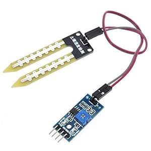 ElectroSys Soil Moisture Sensor Module | Digital + Analog Output | Soil ...