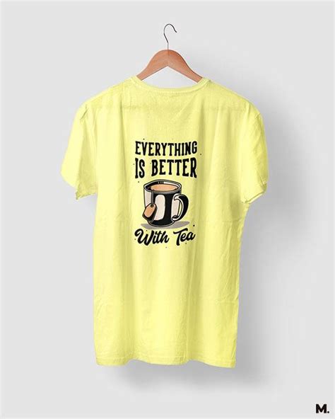 Printed t shirts, hoodies, mugs, and notebooks for tea lover | Muselot