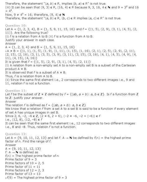 Image result for Class 11 Maths Relation and Function Full