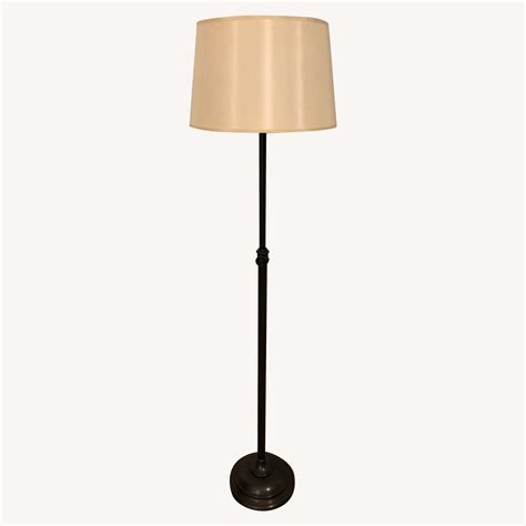 Pottery Barn Floor Bronze Floor Lamps (2) - AptDeco