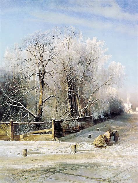 Alexei Savrasov - Winter landscape