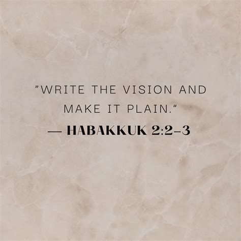 Habakkuk 2:2-3 🤎💫 | Vision board words, Prayer vision board, Vision ...