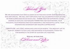 Wedding Thank You Note Wording by Wedding Thank You Notes Wording Wedding Wedding Ideas Wedding Thank You Note Wording